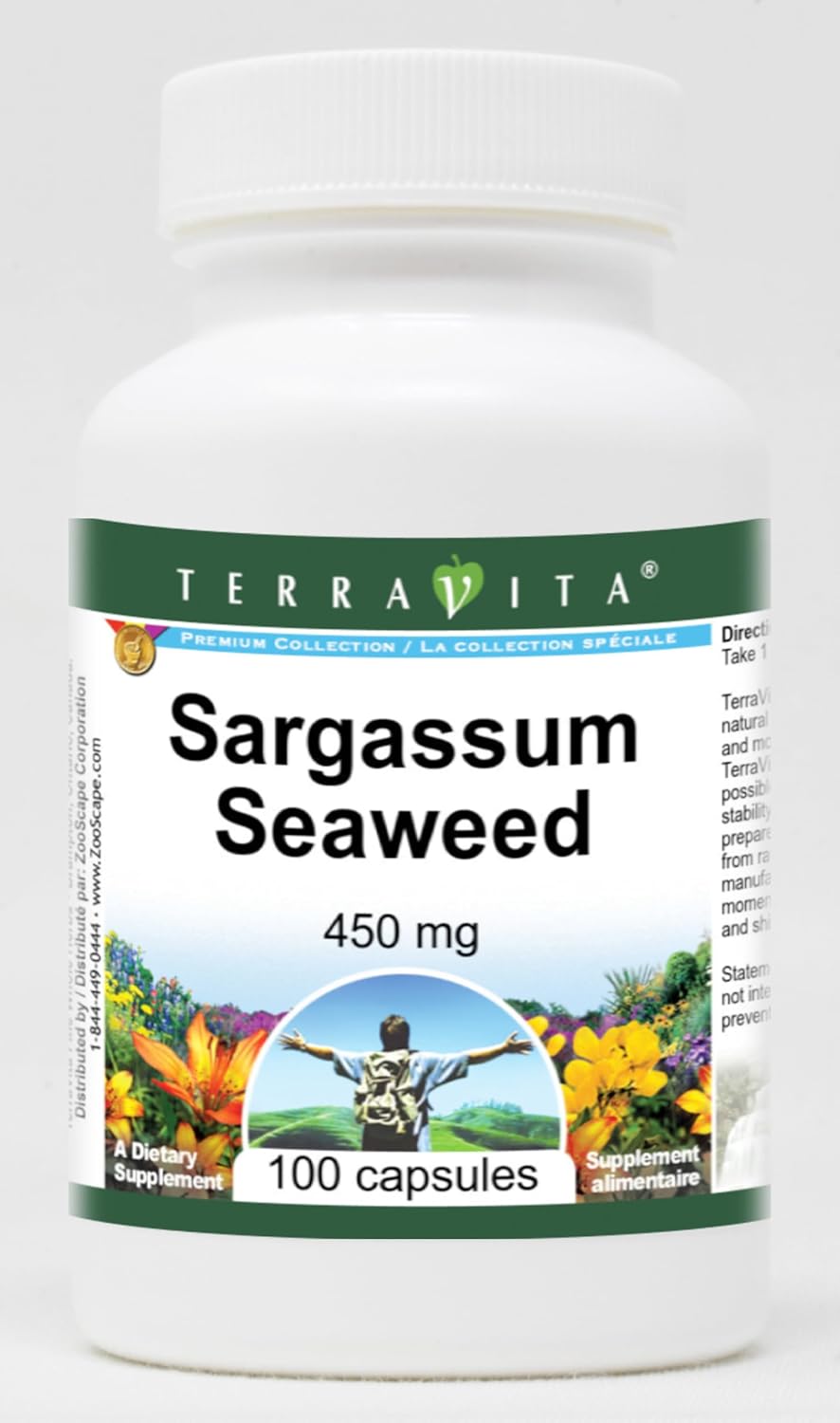 Sargassum Seaweed – 450 mg (100 Capsules) - görsel 1