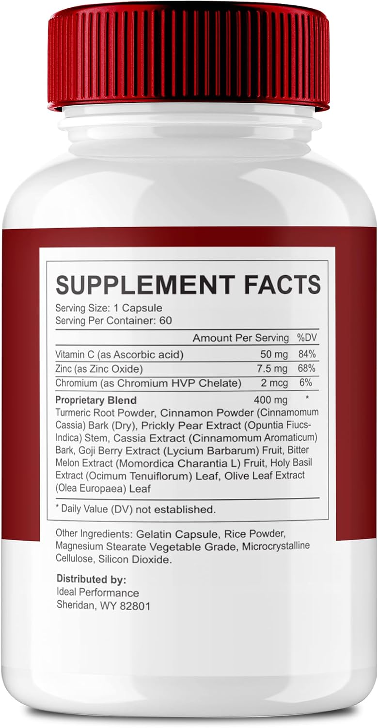 Gluco Vita Capsules - Maximum Strength All Natural Support Formula (2 Pack) - görsel 2