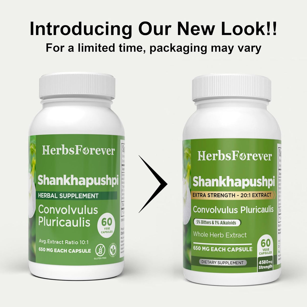 Herbsforever Shankhpushpi (Convolvulus pluricaulis) Extra Strength Extract - Traditional Brain Tonic & Mental Focus - 60 Vegan Capsules - görsel 8