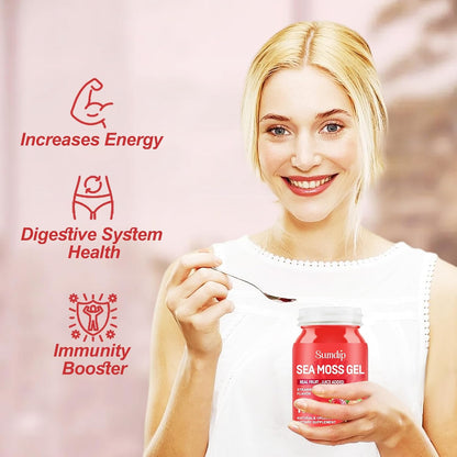 SumDIP Strawberry Sea Moss Gel, 28 oz (794 g)