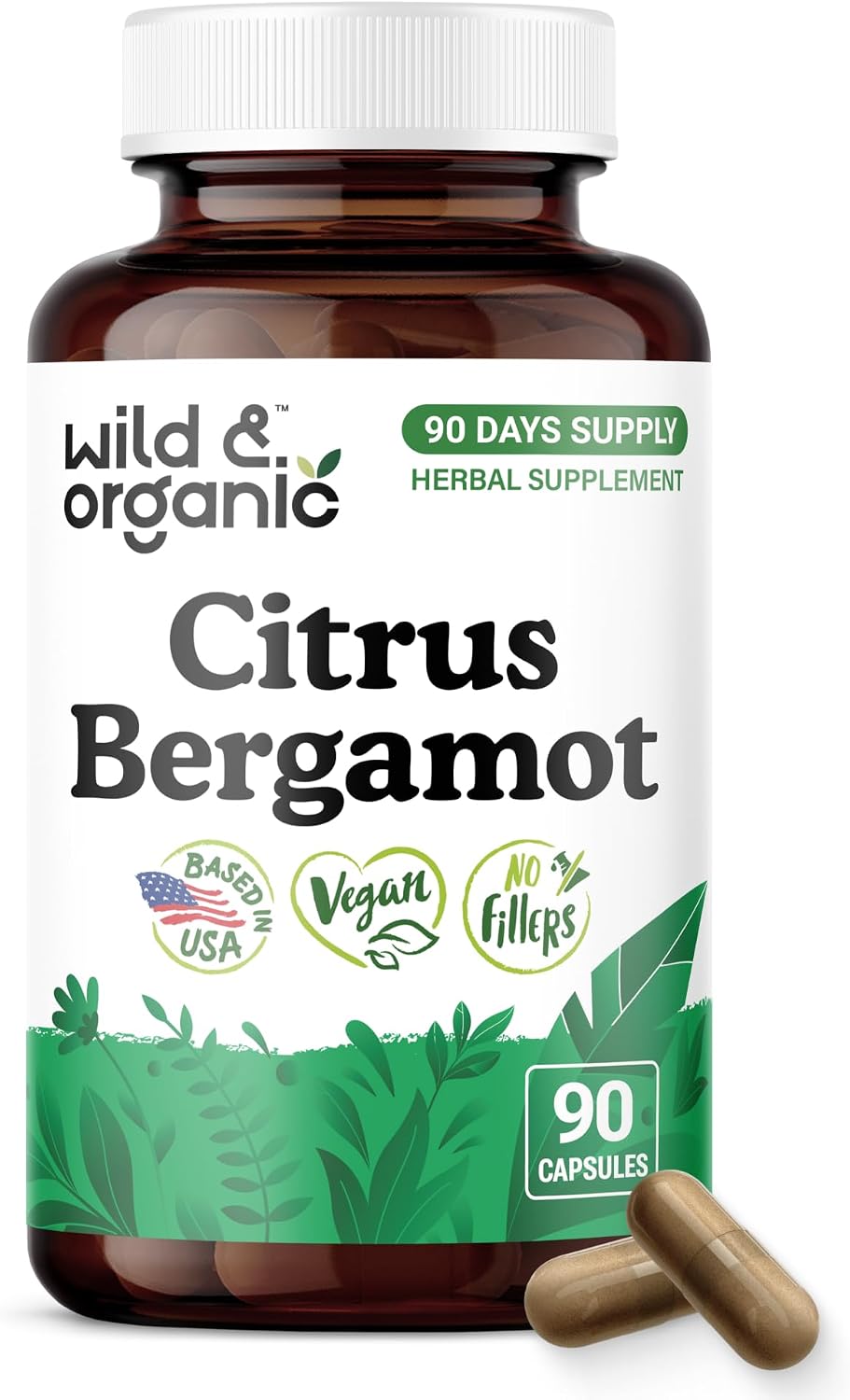 Wild & Organic Citrus Bergamot Capsules - Antioxidant & Overall Support - görsel 10
