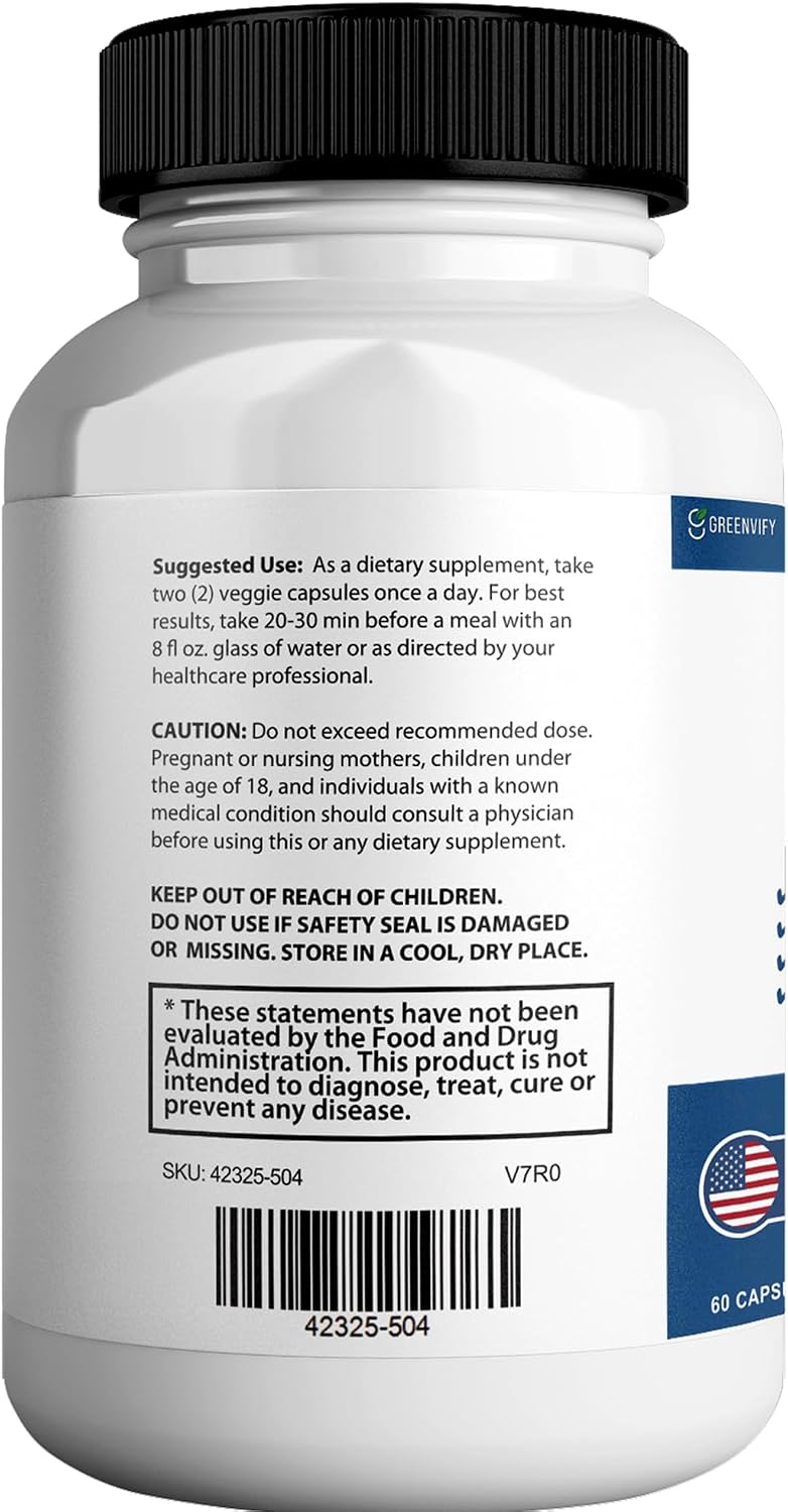 GREENVIFY Prostate Genie Max - Natural Prostate Support & Urinary Flow Formula, 120 Capsules (2-Pack) - görsel 5