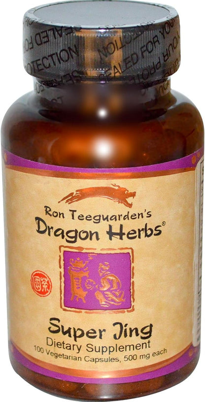 Super Jing, 500 mg, 100 Vegetarian Capsules – Dragon Herbs
