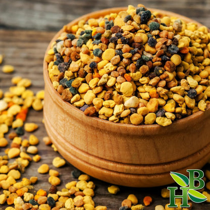 Herb To Body Bee Pollen Granules – 113g, Wildcrafted Raw Bee Pollen