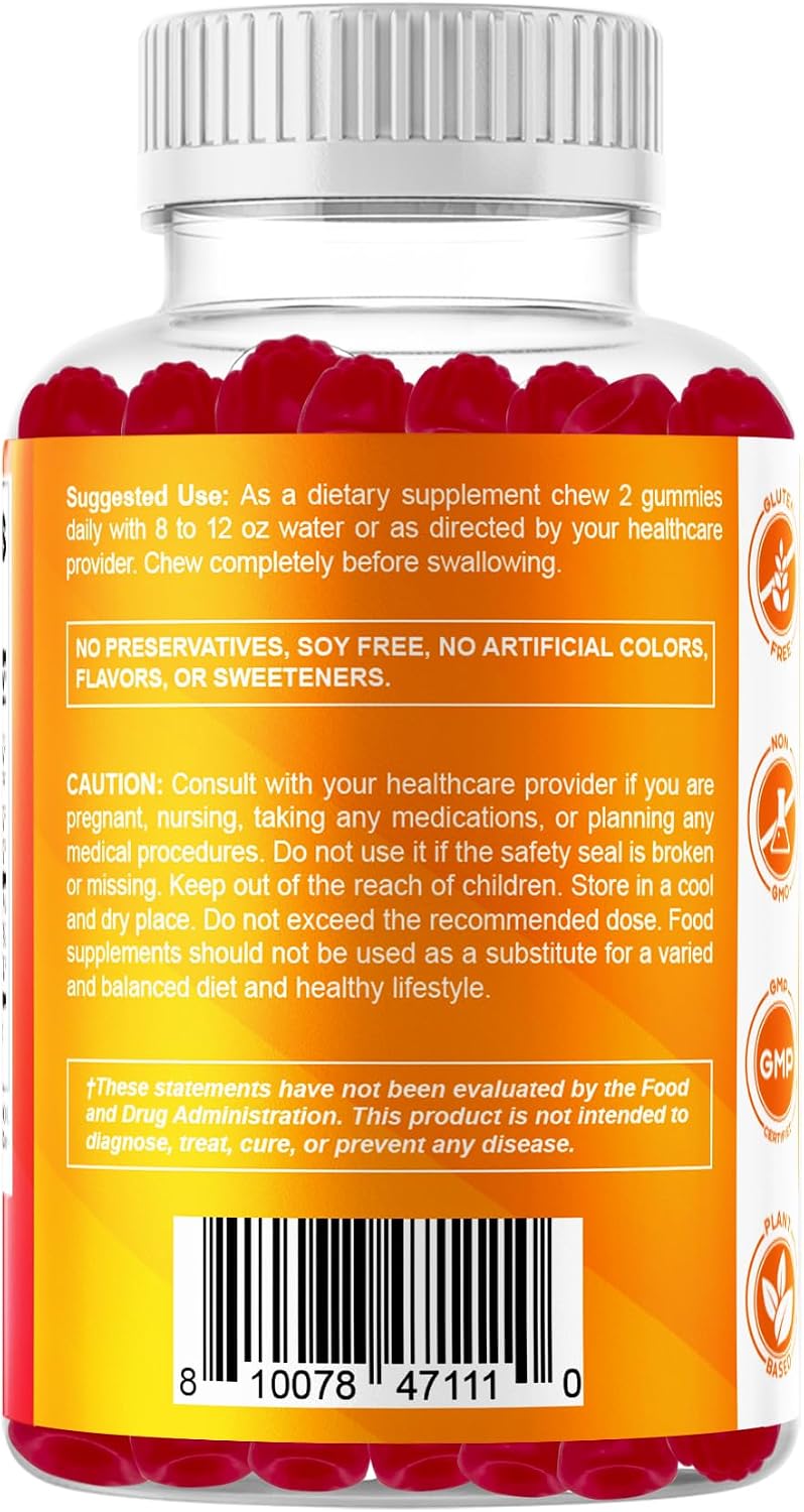 Vitamatic Vitamin D3 & K2 Gummies (Pack of Two) – Bone, Heart and Immune Support - görsel 9