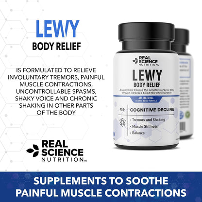 Real Science Nutrition Lew-X – Cognitive Support Supplement for Memory & Muscle Relaxation