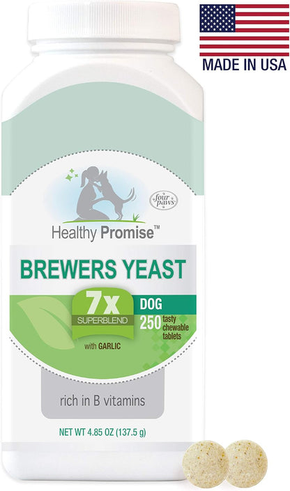 Four Paws Healthy Promise Brewer's Yeast for Dogs Immunity 250 Count