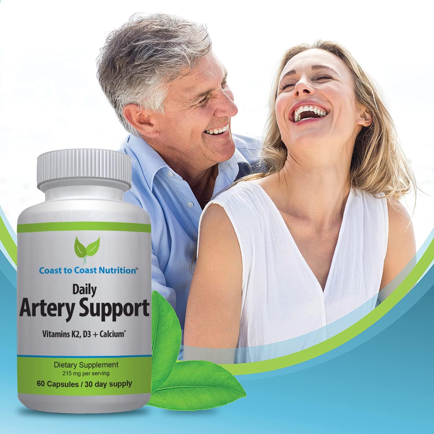 Artery Support – Vitamin K2 & D3 Blood Circulation Supplement, 60 Capsules - görsel 4