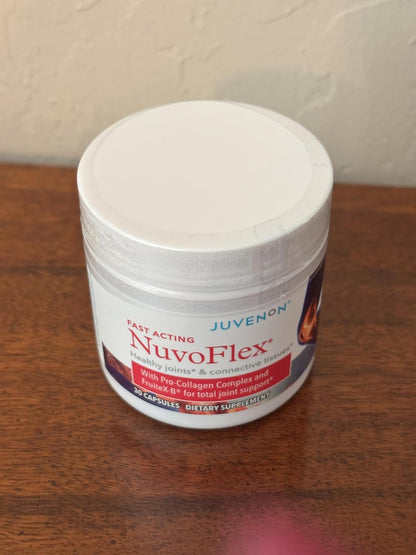 Juvenon NuvoFlex Joint Support Food Supplement with Glucosamine, Chondroitin, Vitamin K, B, and FruiteX-B (30 Capsules)