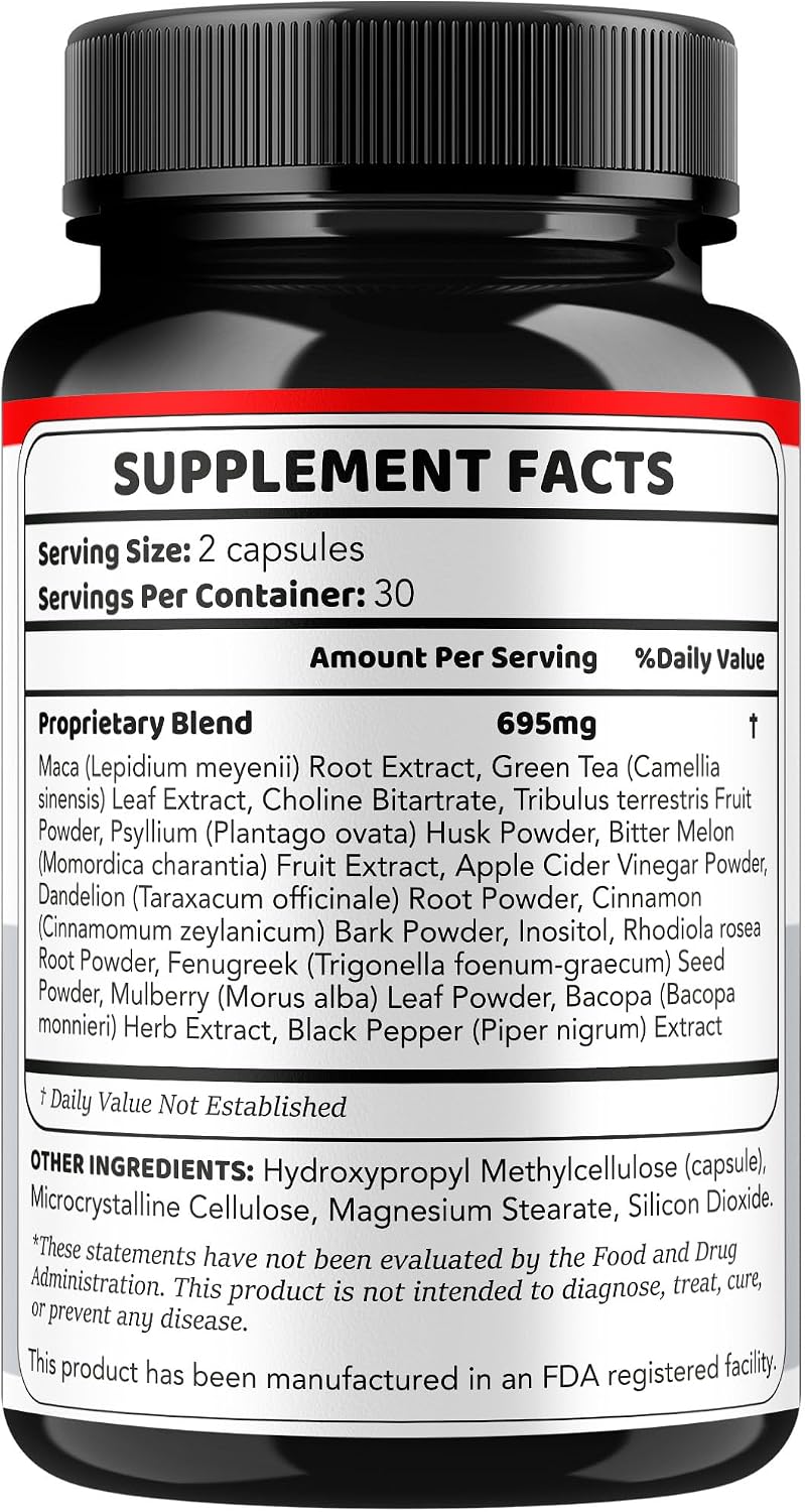 Gluco Extend - Gluco Extend Capsules, 120 Count (2 Pack) - görsel 7