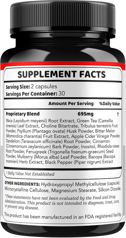 Gluco Extend - Gluco Extend Capsules, 120 Count (2 Pack)