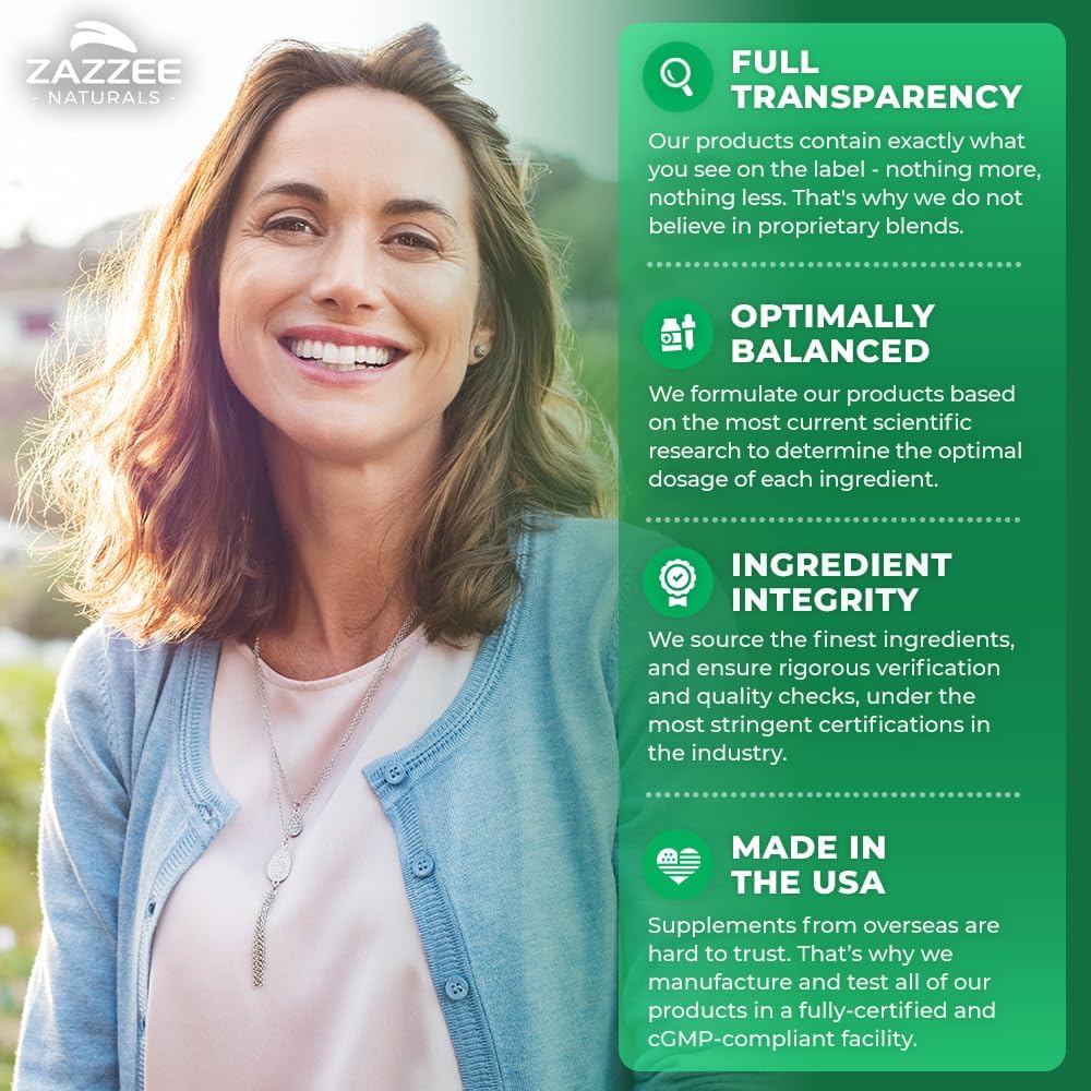 Zazzee USDA Organic Tart Cherry 10:1 Extract - 120 Vegan Capsules - görsel 7