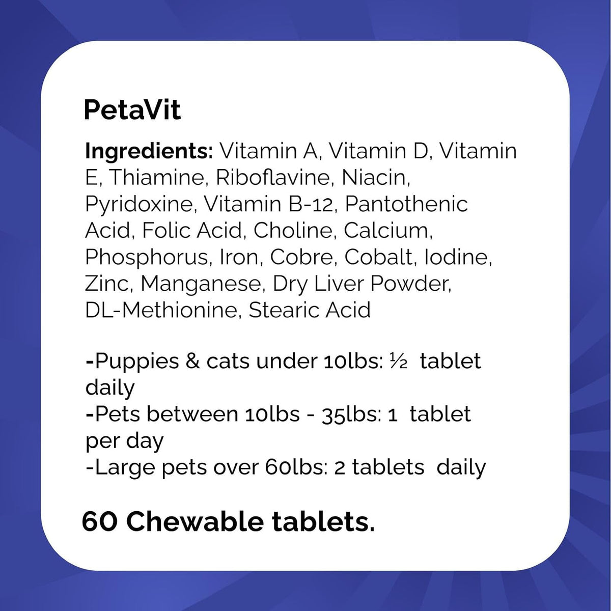 PETAVIT for Dogs and Cats - görsel 5