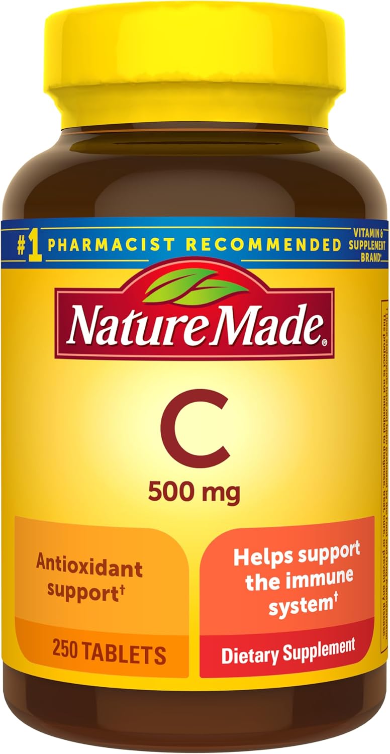 Nature Made Chewable Vitamin C 500 mg – 60 Tablets - görsel 10