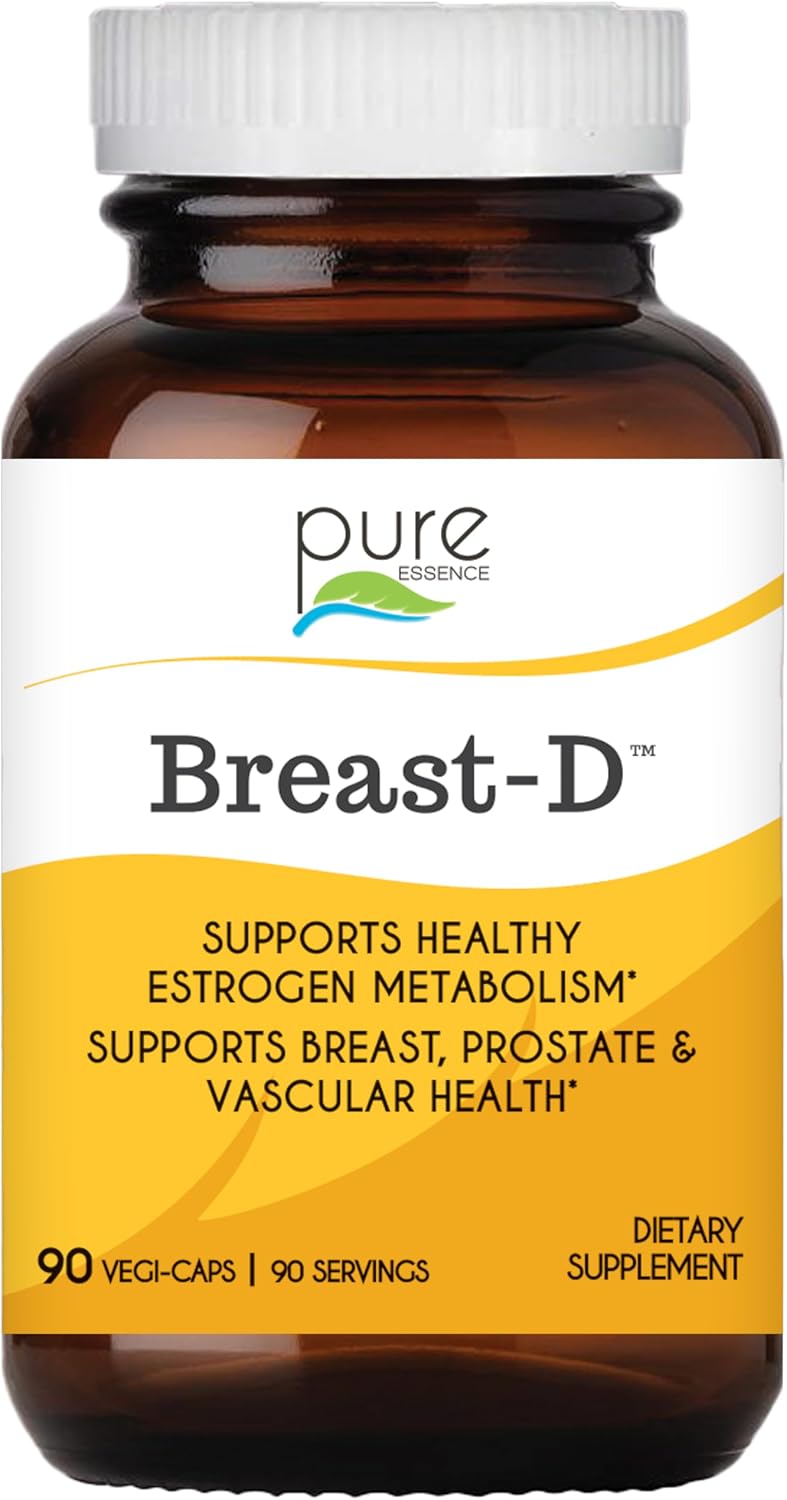Breast D - Natural Supplement for Oestrogen Balance, Hormonal Acne, and Menopause Support - görsel 1
