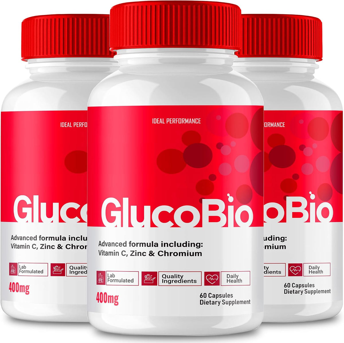 GlucoBio Capsules, Gluco Bio Capsules Reviews (3-Pack) - görsel 1