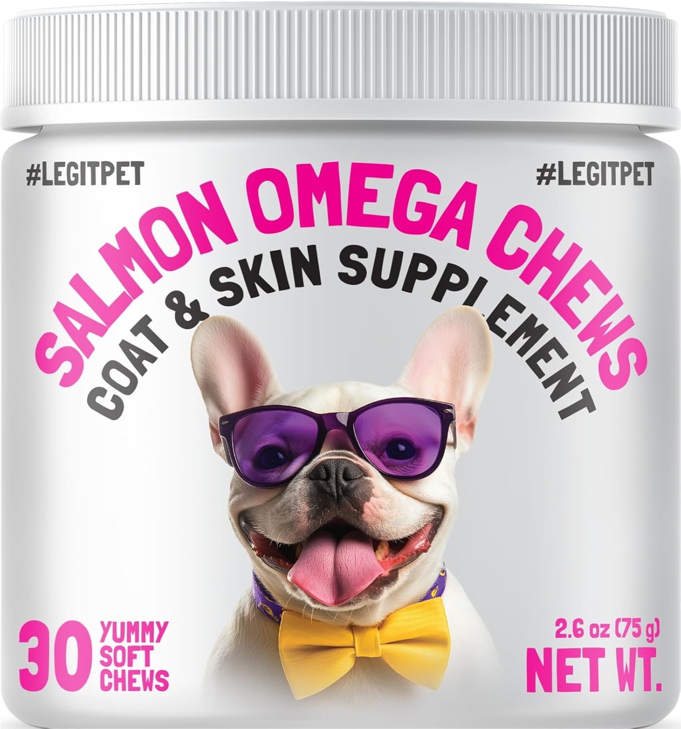 Omega-3 Alaskan Salmon Oil Chews for Dogs (30 Chews) - görsel 1