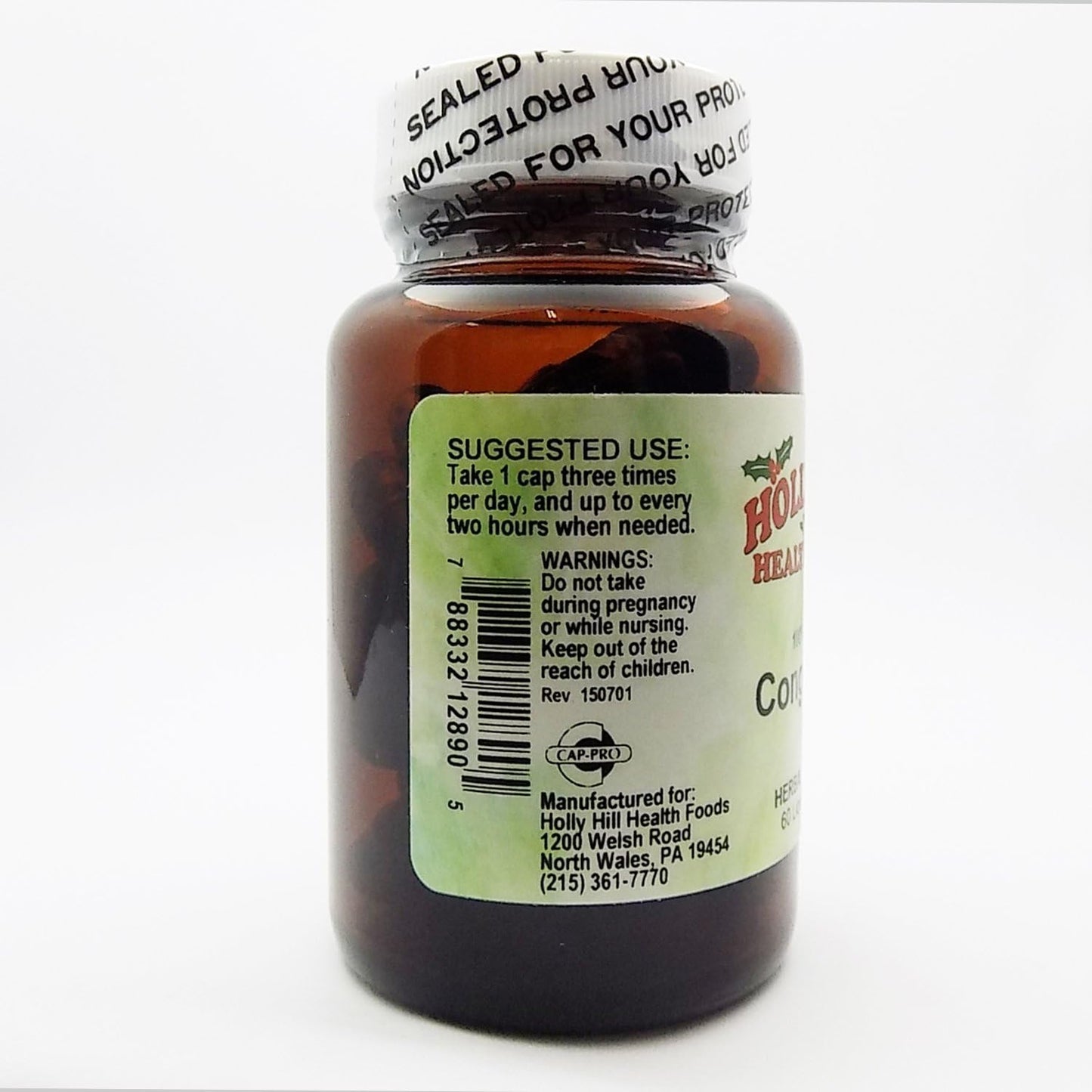 CongestEeze, 60 Liquid Vegetarian Capsules – Herbal Lung Immune Support - görsel 3