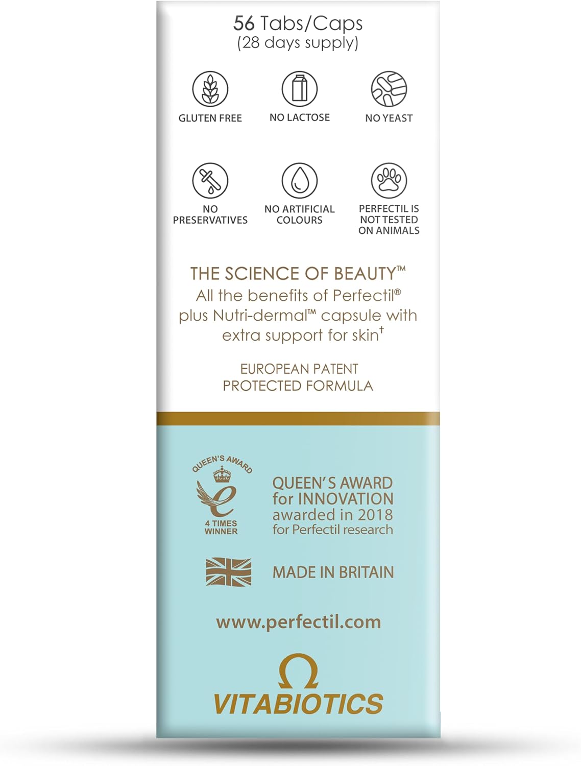 Perfectil Vitabiotics Plus Dual Pack - 56 Tablets - görsel 5
