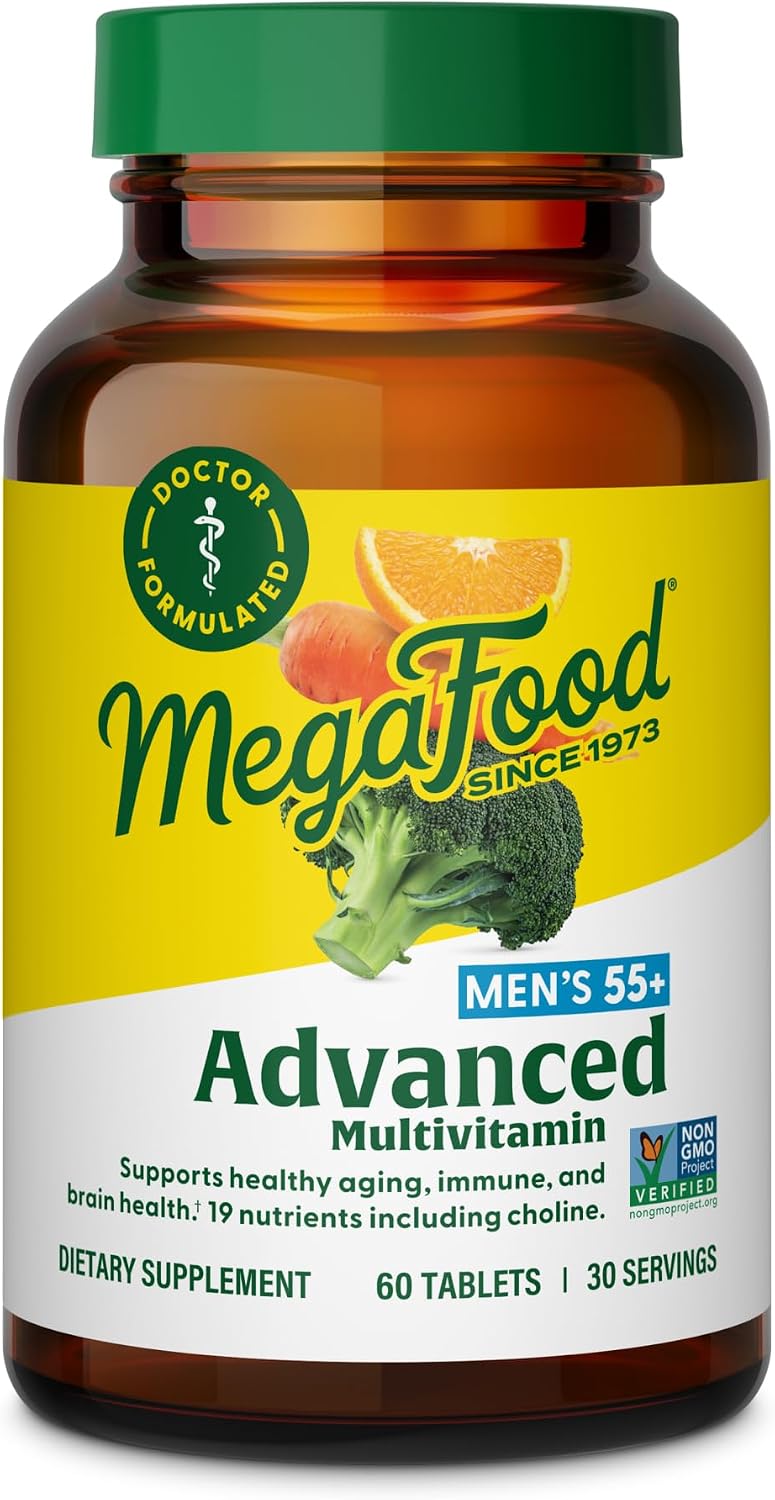 MegaFood Advanced Multivitamin for Men 55+ - görsel 1