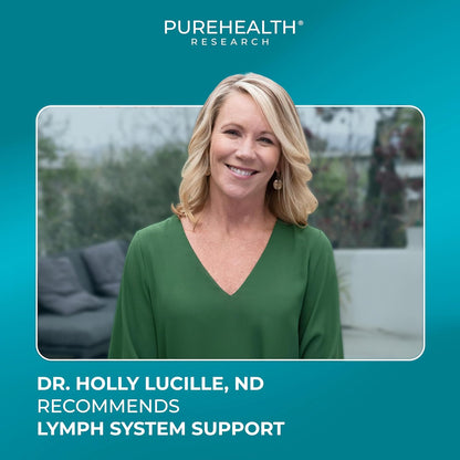 PureHealth Research Lymph System Support – Lymphatic Drainage Supplement, 360 Capsules