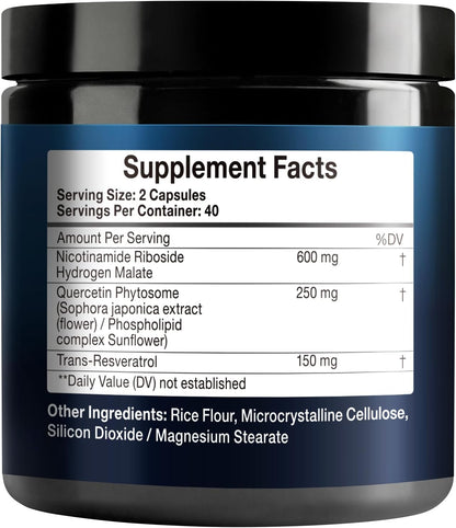 NAD+ Supplement – Vitamin B3 (Niacin) by TOPCAPAK