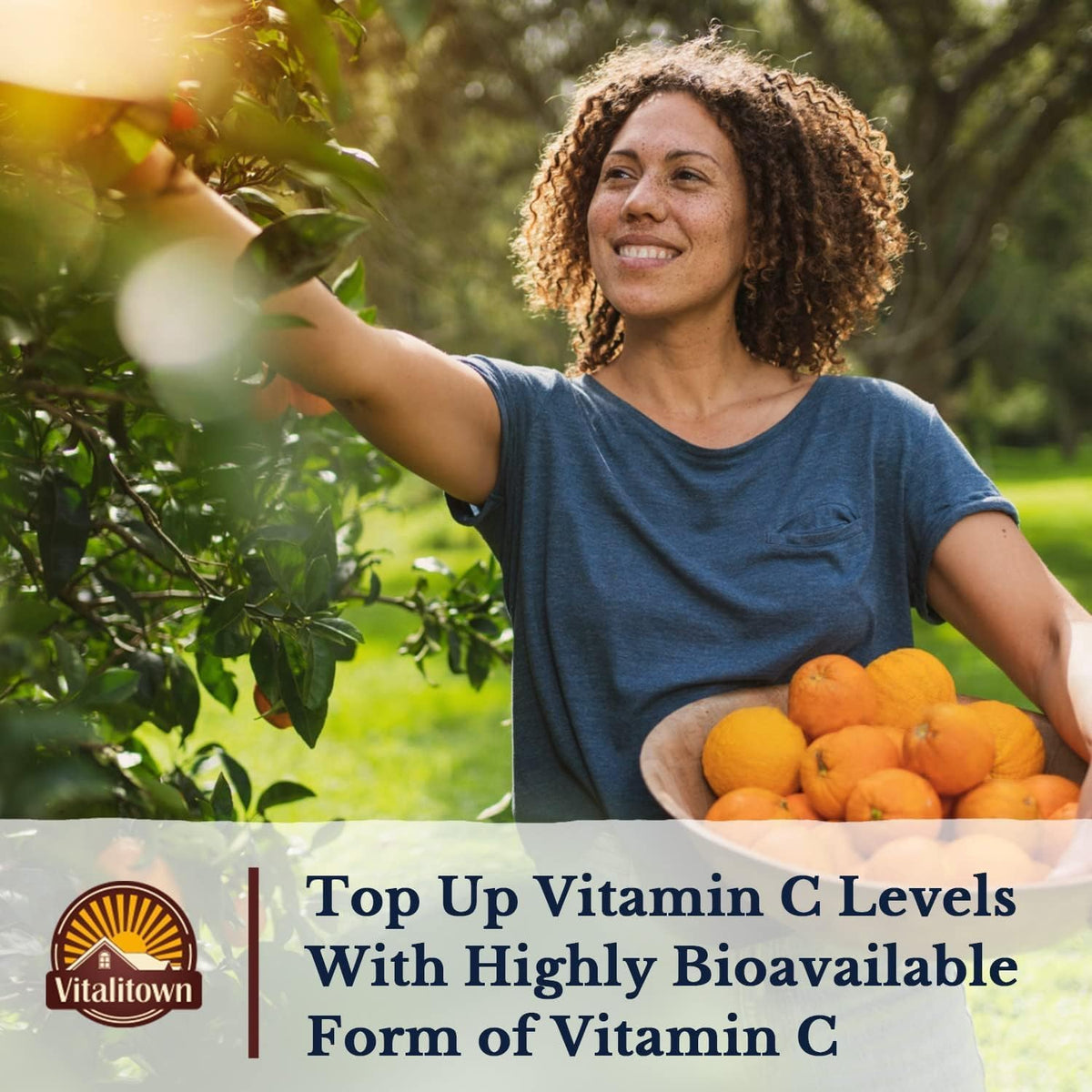 Vitalitown Vitamin C Complex 1000mg with Rose Hips, Bioflavonoids, Turmeric & Echinacea - 90 Tablets - görsel 4