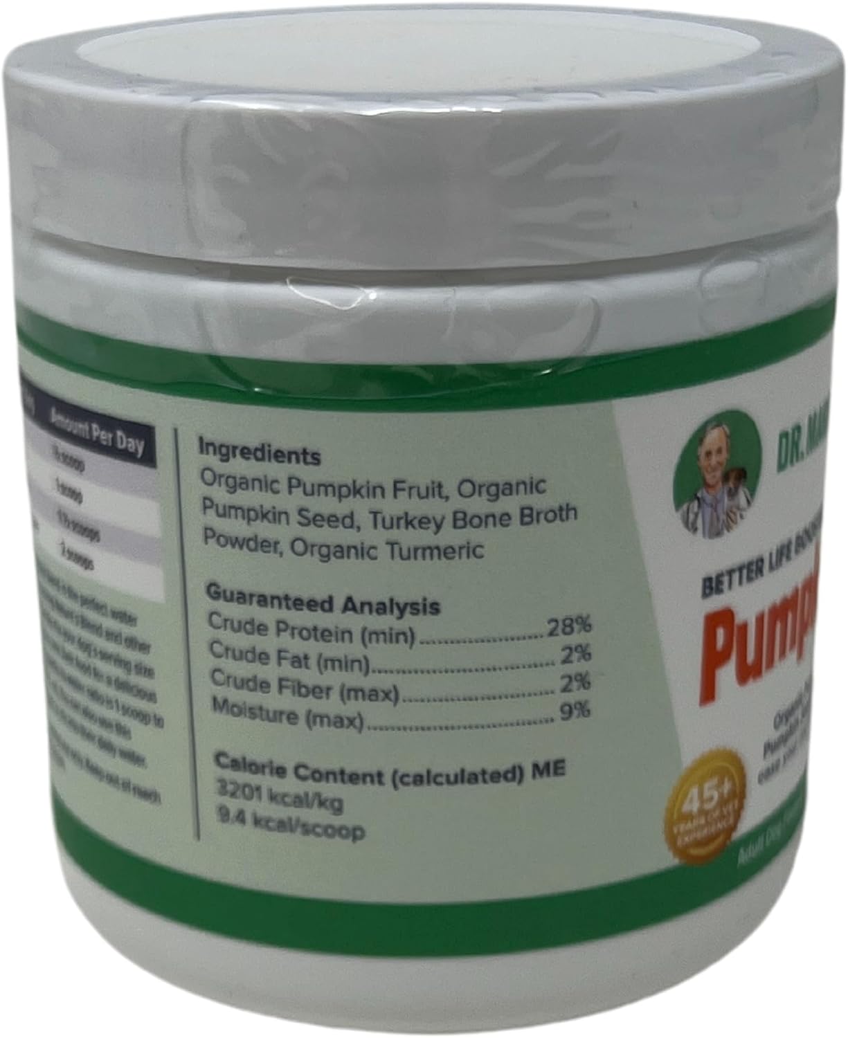 Dr. Marty Better Life Boosters Pumpkin Blend Dog Supplement (3.17 oz) - görsel 4