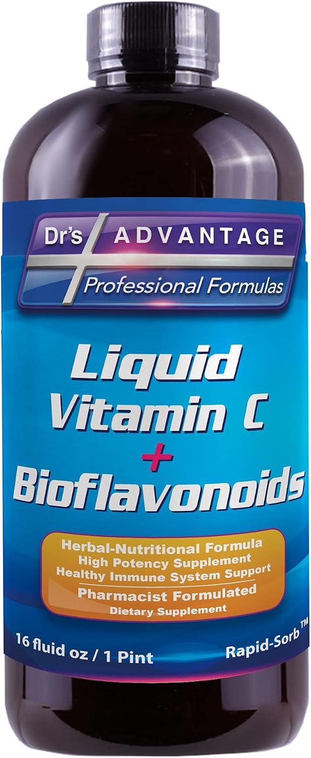 Liquid Vitamin C + Bioflavonoids 16oz - görsel 1