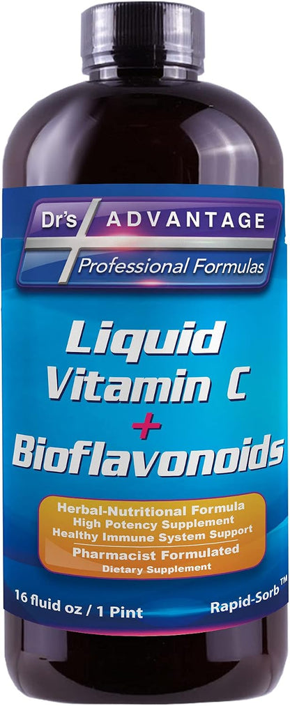 Liquid Vitamin C + Bioflavonoids 16oz