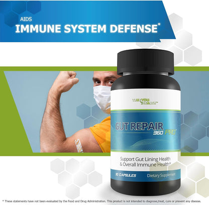 Gut Repair 360 Pro – Intestinal Health Supplement for Leaky Gut & GI Support