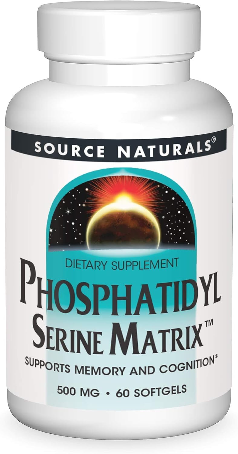 Source Naturals Phosphatidylserine Matrix 500 mg – 30 Softgels - görsel 7