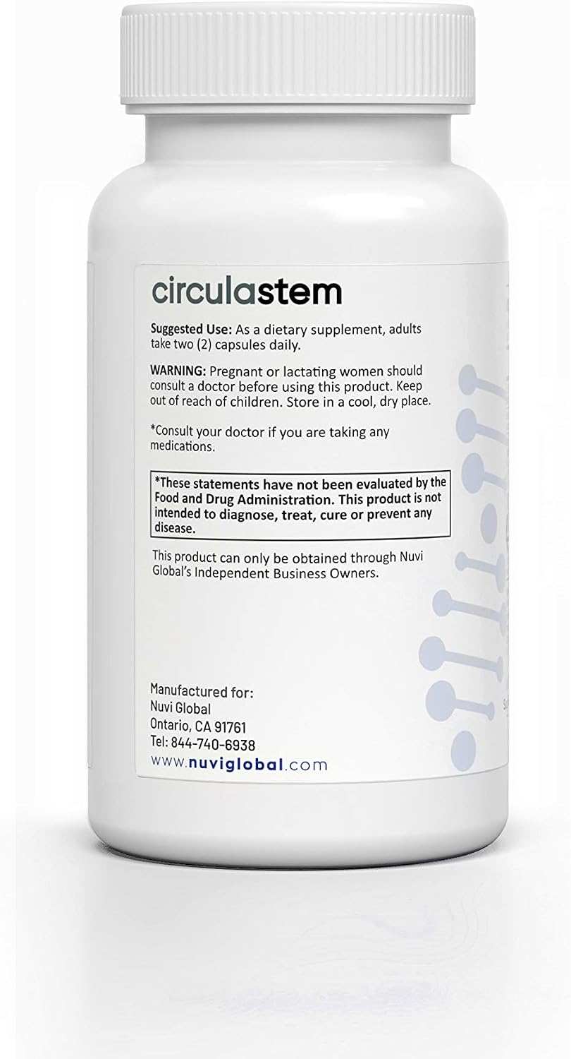 CIRCULA STEM - Stem Cell Nutrition Supplement by NuVi Global, 60 Capsules - görsel 3