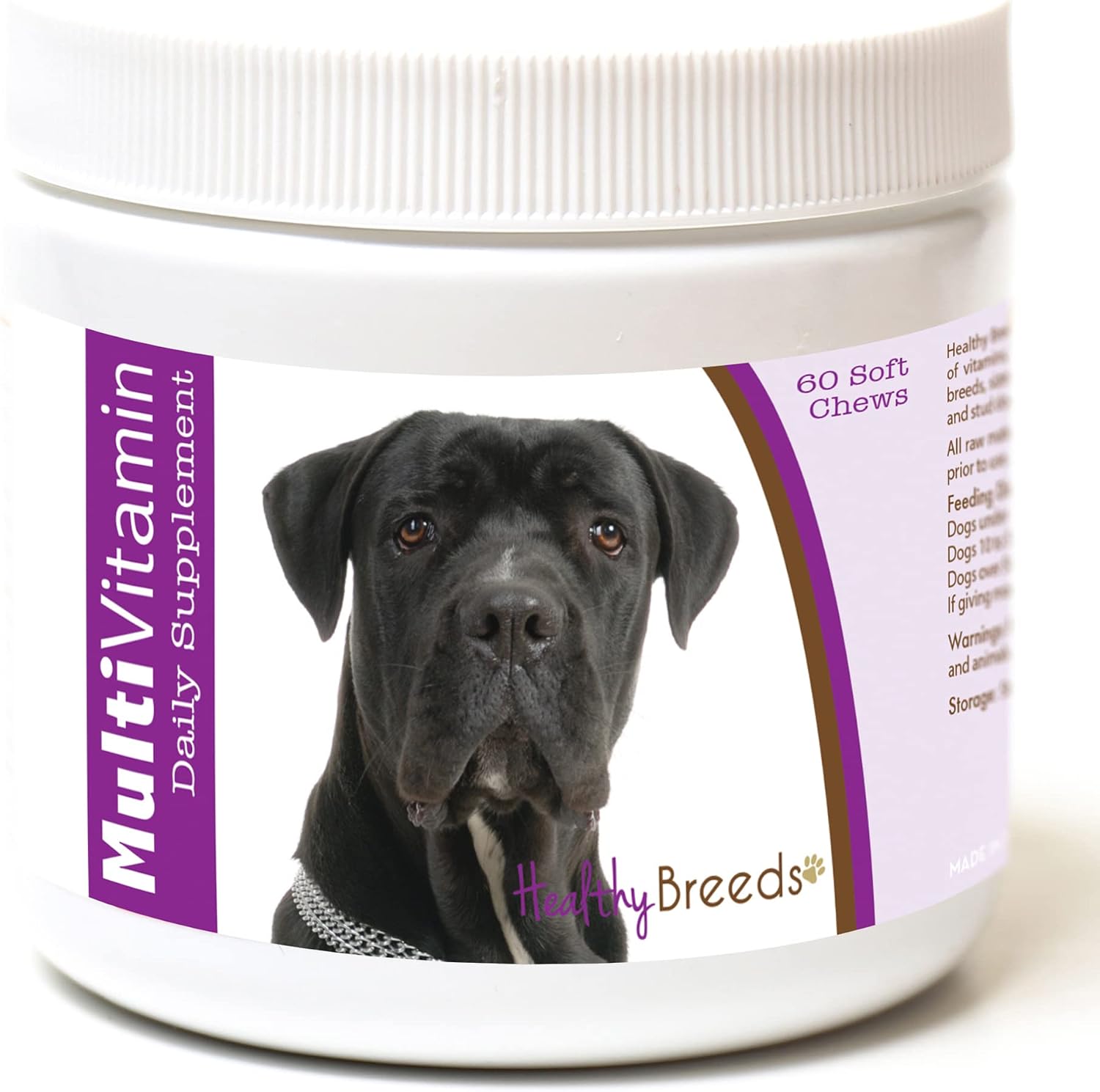 Healthy Breeds Cane Corso Multivitamin Soft Chews - 60 Chews - görsel 1