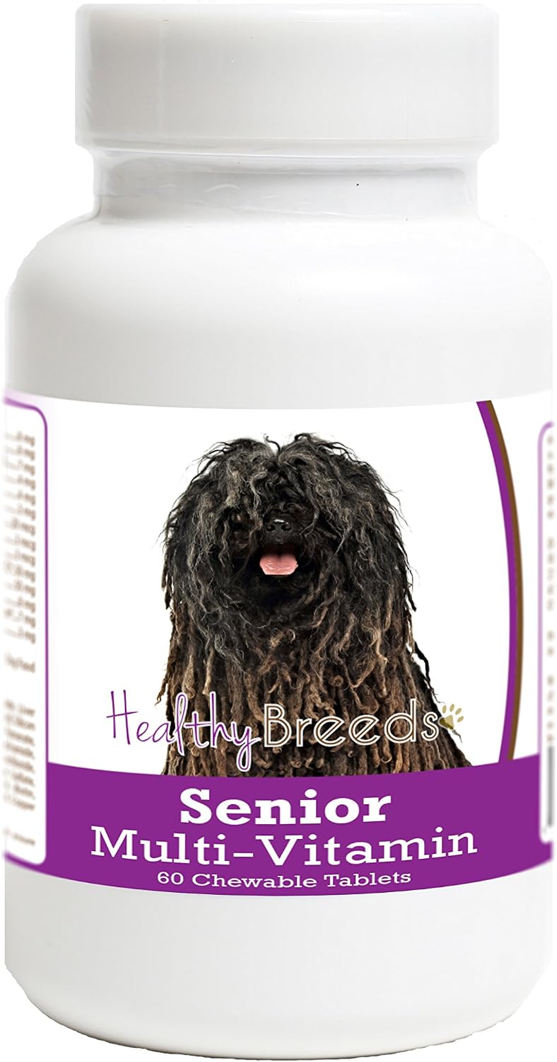 Healthy Breeds Pulik Senior Dog Multivitamin Tablets 60 Count - görsel 1