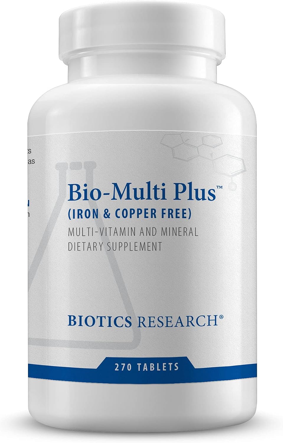 Biotics Research Bio Multi Plus Iron and Copper Free Multivitamin - 270 Tablets - görsel 1