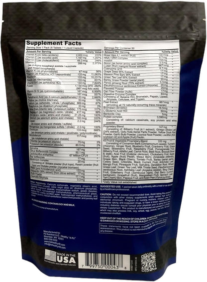 Healthy 'N Fit Super-Nutri Pack (30 Packets) – Mega Potency Multivitamin with Amino Acids & Minerals