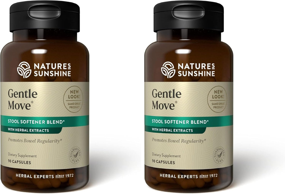 Nature's Sunshine Gentle Move - Digestive Support for Natural Regularity, 90 Capsules - görsel 6