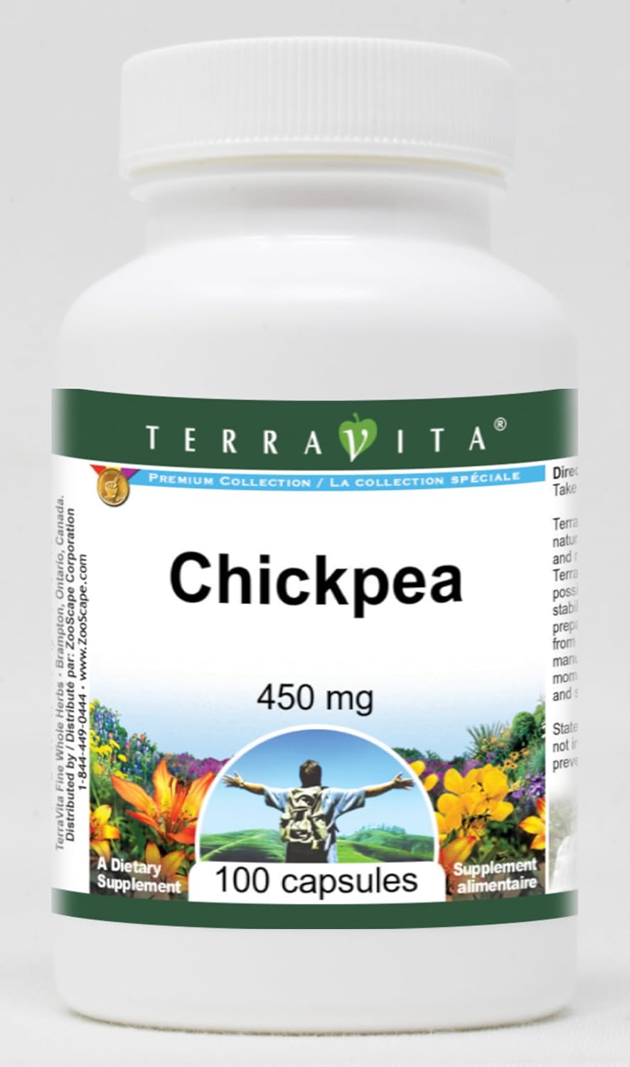 Terravita Chickpea - 450 mg (100 Capsules) - görsel 1