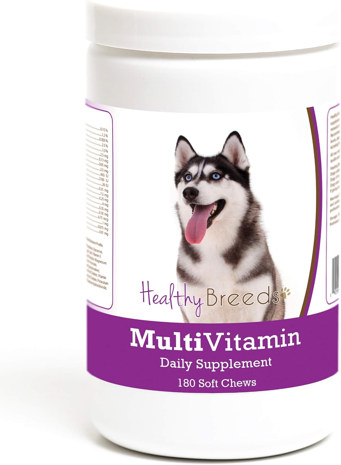 Healthy Breeds Siberian Husky Multivitamin Soft Chews for Dogs 180 Count - görsel 1