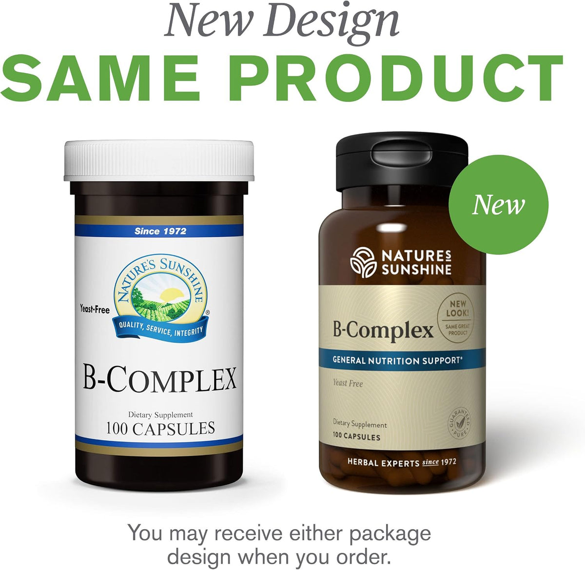 Nature's Sunshine Vitamin B-Complex 100 Capsules - görsel 7