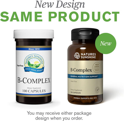 Nature's Sunshine Vitamin B-Complex 100 Capsules