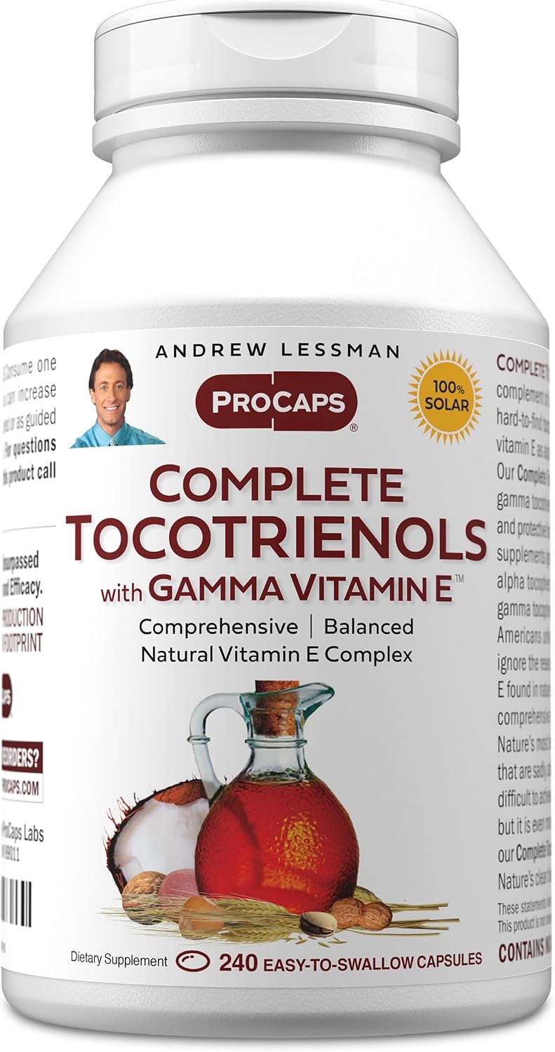 Andrew Lessman Complete Tocotrienols with Gamma Vitamin E, 30 Softgels - görsel 9