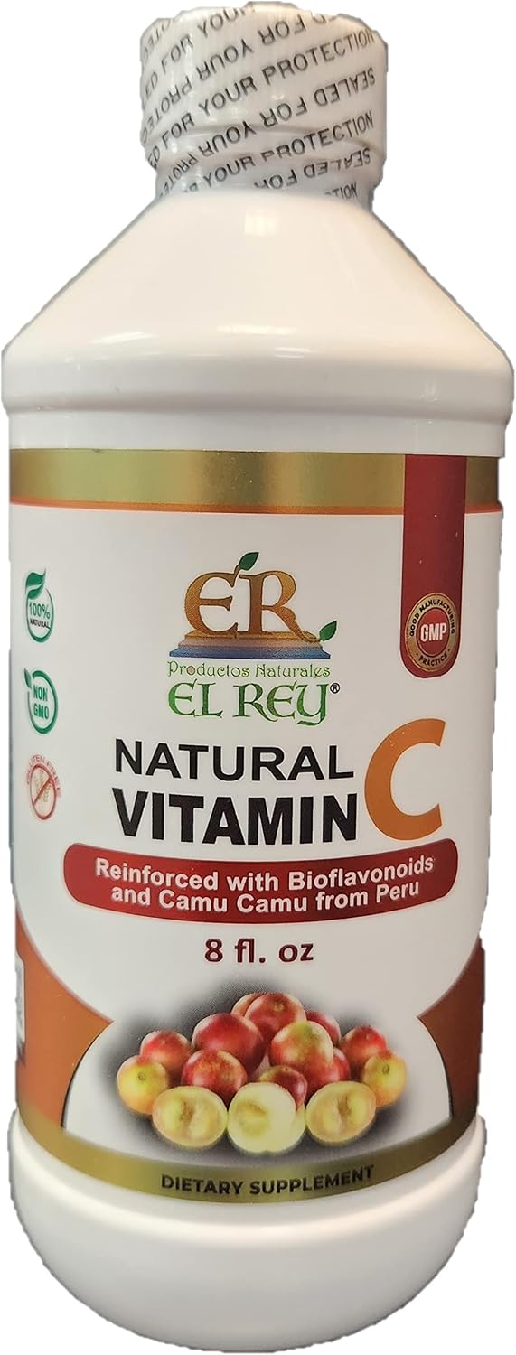 El Rey Vitamina C Reinforced with Bioflavonoids & Camu Camu from Peru (Liquid) - görsel 1