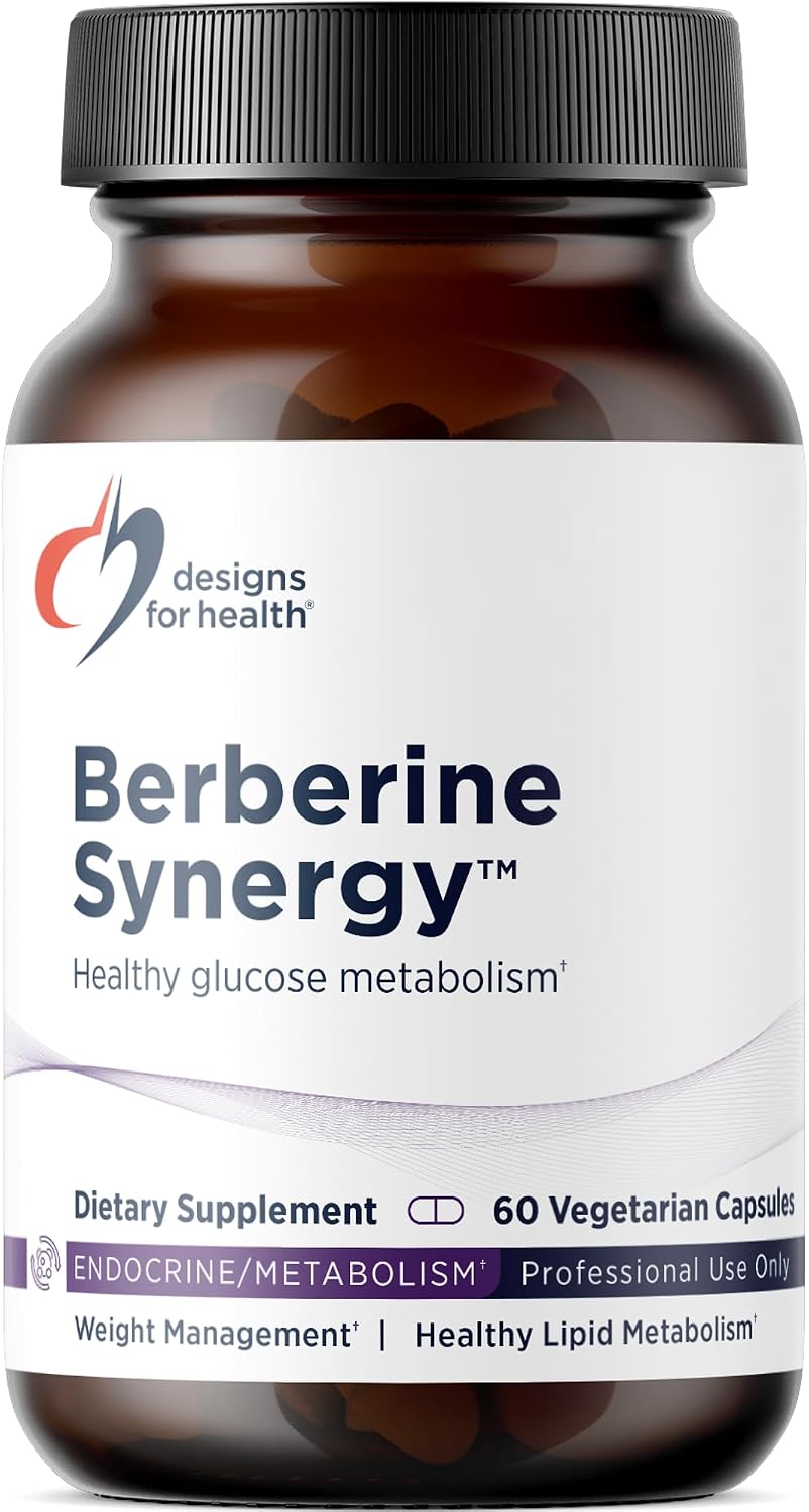 Designs for Health Berberine Synergy - Berberine HCl 400mg + Alpha Lipoic Acid - görsel 1