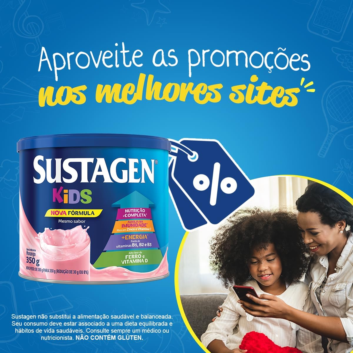 Sustagen Kids Strawberry Food Supplement 380g - görsel 7