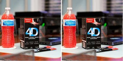4D Clean Energy Amino-Vitamin Supplement - 25 Sachets