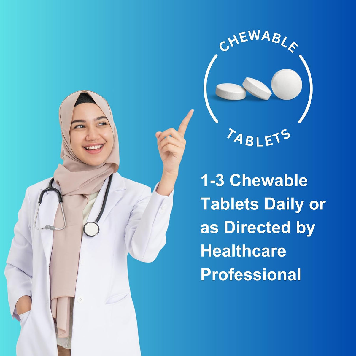 Iman Vitamins Halal Vitamin D3 with K2 Chewable Tablets (2000 IU D3 + 75 mcg MK-7) - görsel 5