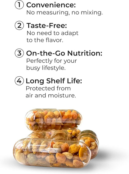 Bee Pollen Capsules – Organic Supplement for Energy and Vitality