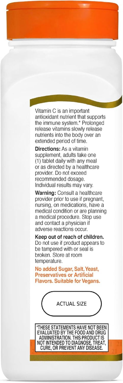 21st Century Vitamin C 1000mg Prolonged Release Tablets, 110 Tablets